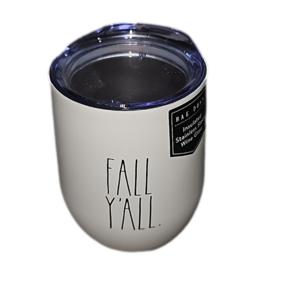 Rae Dunn Insulated Wine Glass